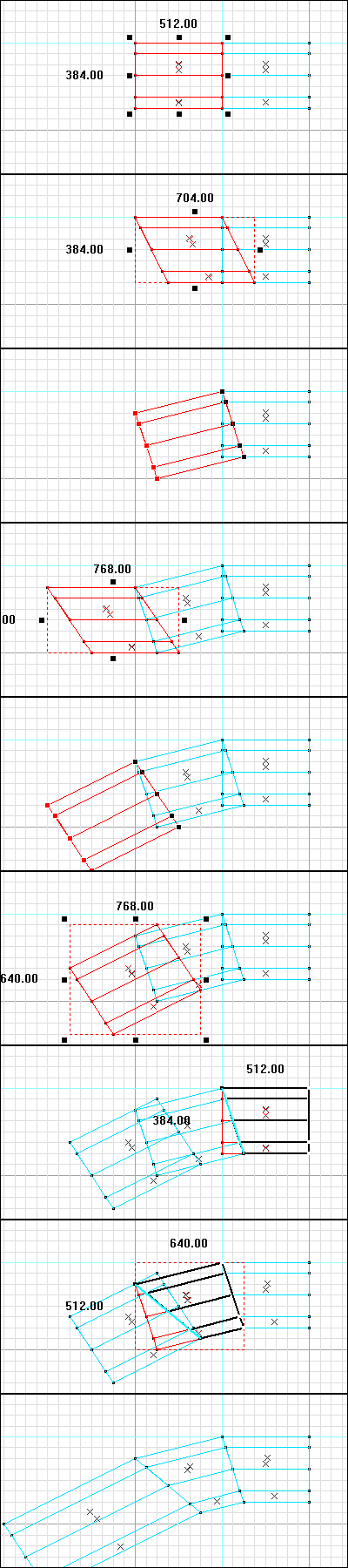 Creating slight curves in brush groups Creating slight curves in brush groups