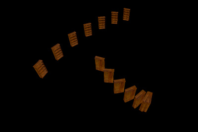 A weird, but geometrical arrangement A weird, but geometrical arrangement