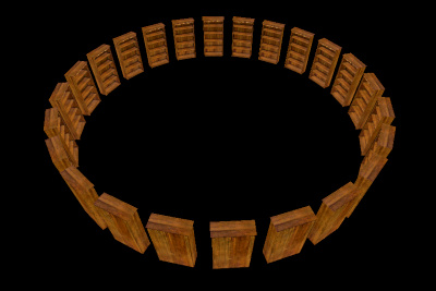 Using brushes to create a ring Using brushes to create a ring