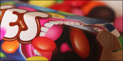 Smarties: much nicer than carrots. Smarties: much nicer than carrots.